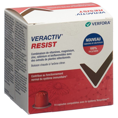 Veractiv Resist Nespresso Kapseln Alu 14 Stk