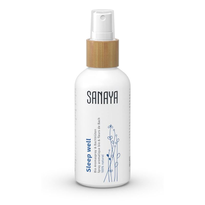 Sanaya aroma and bach flower sprayay sleep well bio 100 ml