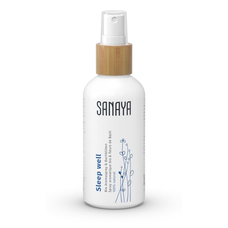 Sanaya Aroma and Bachblüten sprayay Sleep Well Bio 100ml