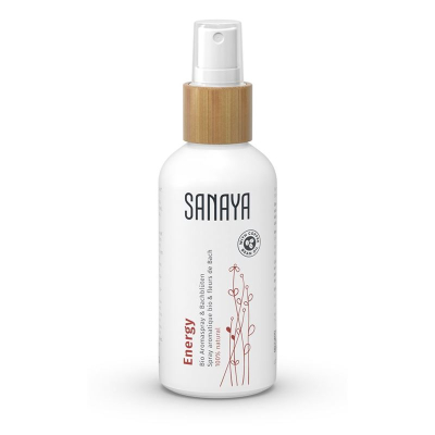 Sanaya aroma and bachblüten sprej energy bio 100 ml