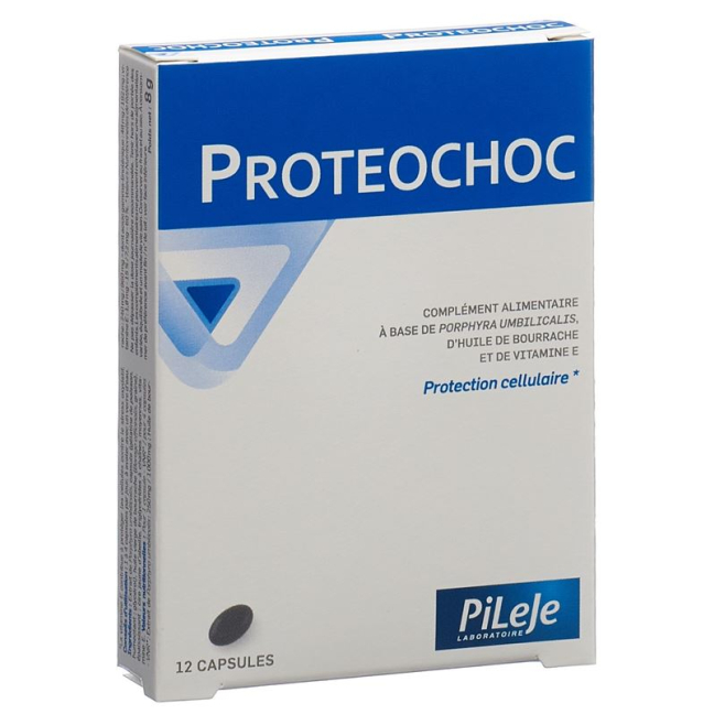 Proteochoc Kaps 12 Stk - Nutritional Supplement with Protein and Antioxidants