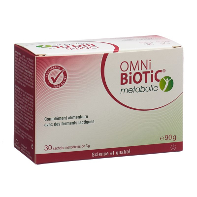 Omni-biotic metabolic powder 30 bag 3 גרם