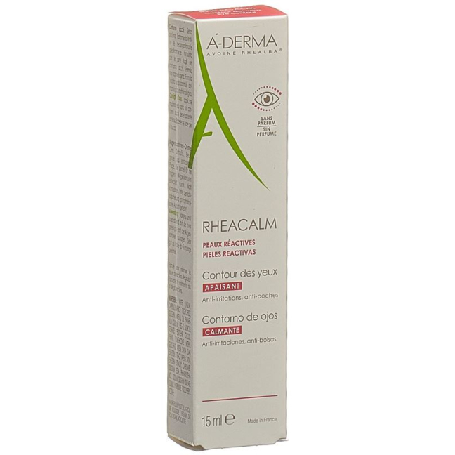 A-DERMA RHEACALM soothing eye cream 15 ml