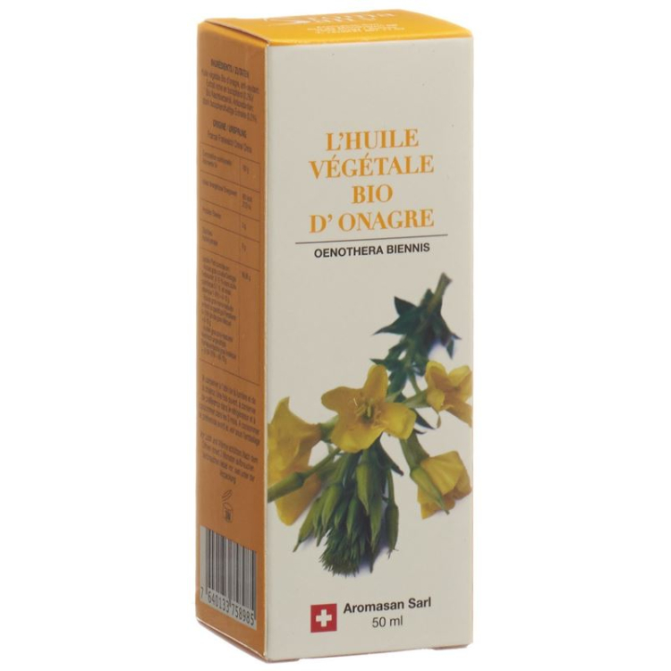 Aromasan huile d'onagre bio 100 ml