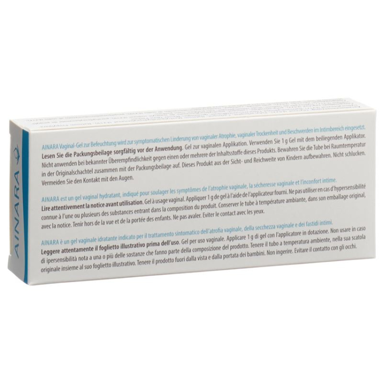 AINARA NON HORMONALES VAGINALGEL TB 30 G