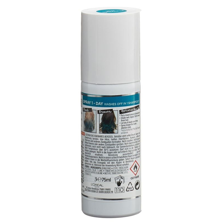 Spray COLOVISTA 7 teal 75 ml