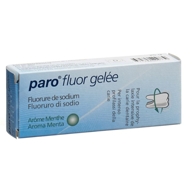 PARO Fluor Gelée Natriumfluorid Mint