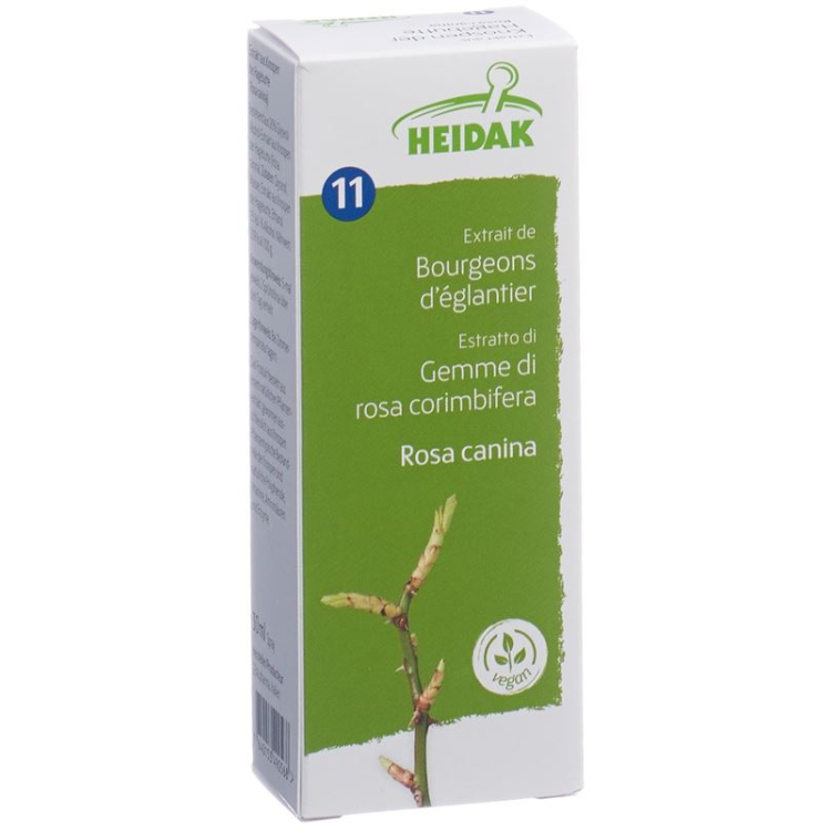 HEIDAK bud Rosehip Rosa canina glycerin maceration Fl 500 ml