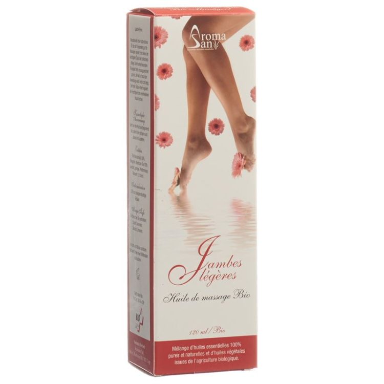 Aromasan masszázsolaj Jambes légères 120 ml