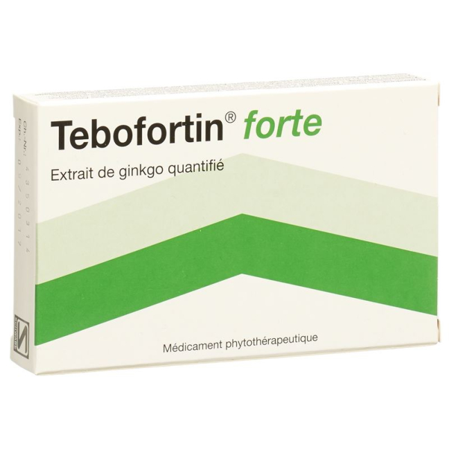 Tebofortin forte Filmtabl 80 mg 80 uds