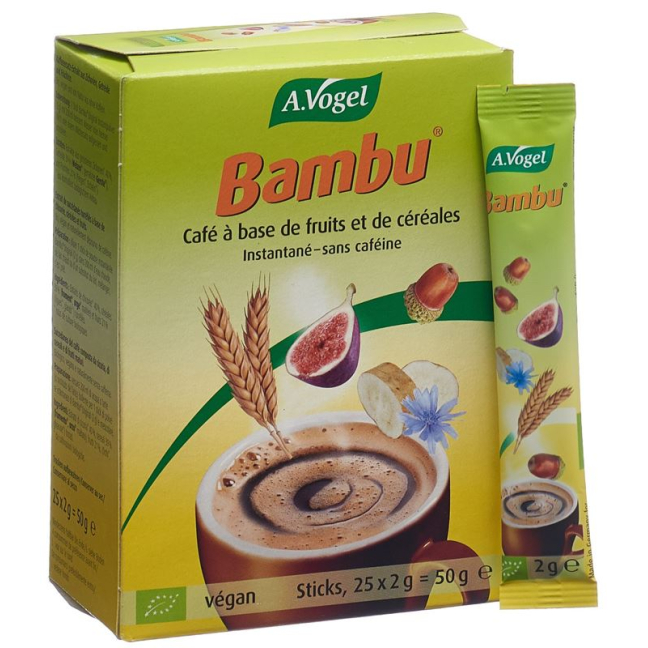 Vogel Bambu Früchtekaffee instant 25 Stick 2 ក្រាម។