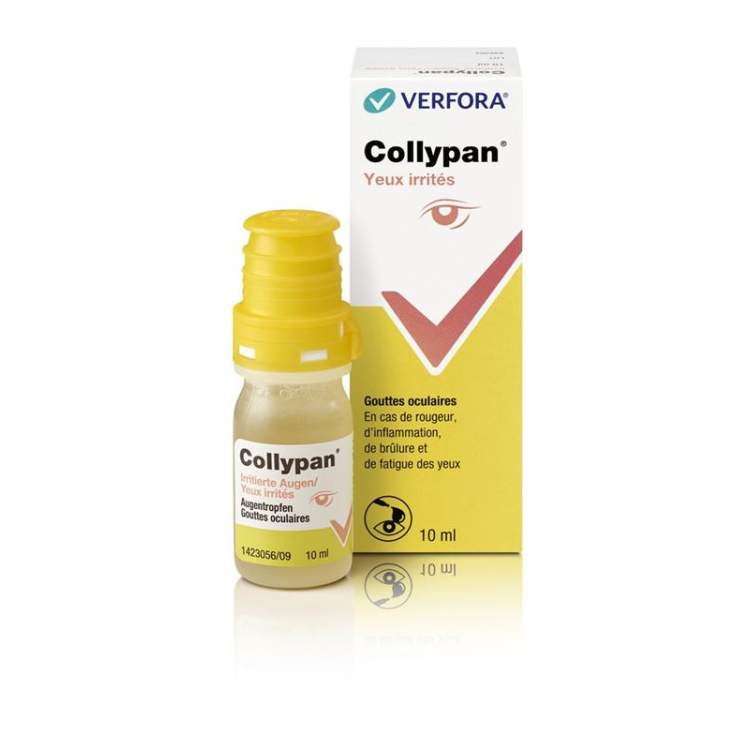 Collypan irritated eyes Gd Opht Fl 10 ml