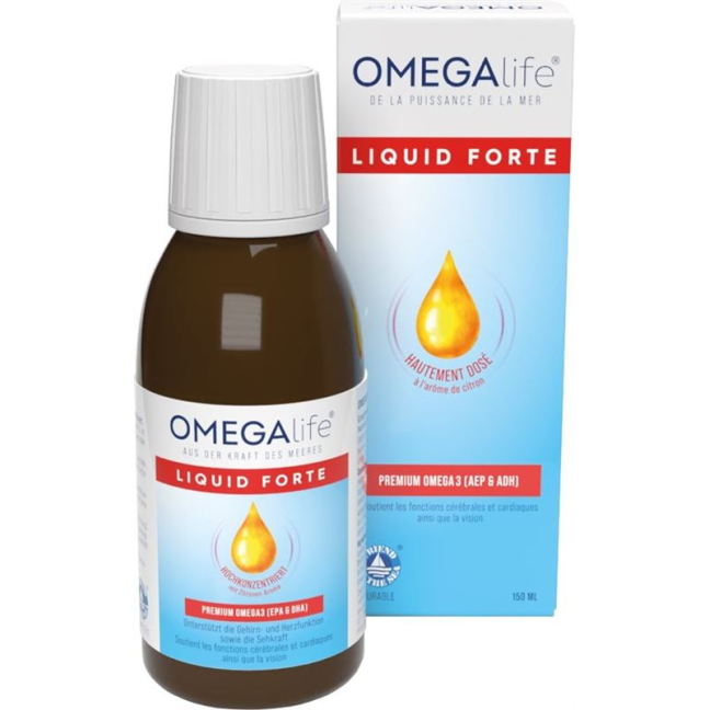 Omega-life Forte Liquid - High Dose Omega-3 Nutritional Supplement