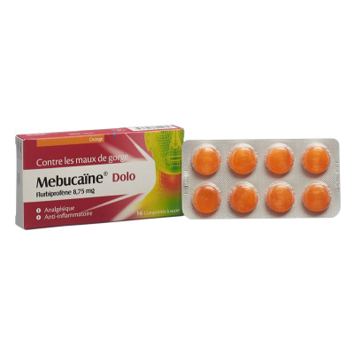 MEBUCAINE Dolo lozenges 8.75 mg