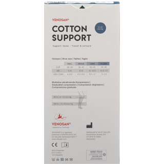 Venosan COTTON SUPPORT Socks A-D L olive 1 pair