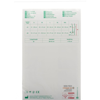 Actico UlcerSys sub stocking M standard white 3 Stk