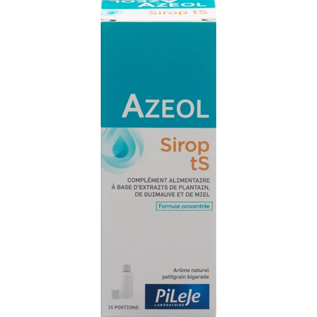AZEOL tS Sirup nat Petitgrain Bigarade Aroma - Natural Syrup for a Healthy Digestive System