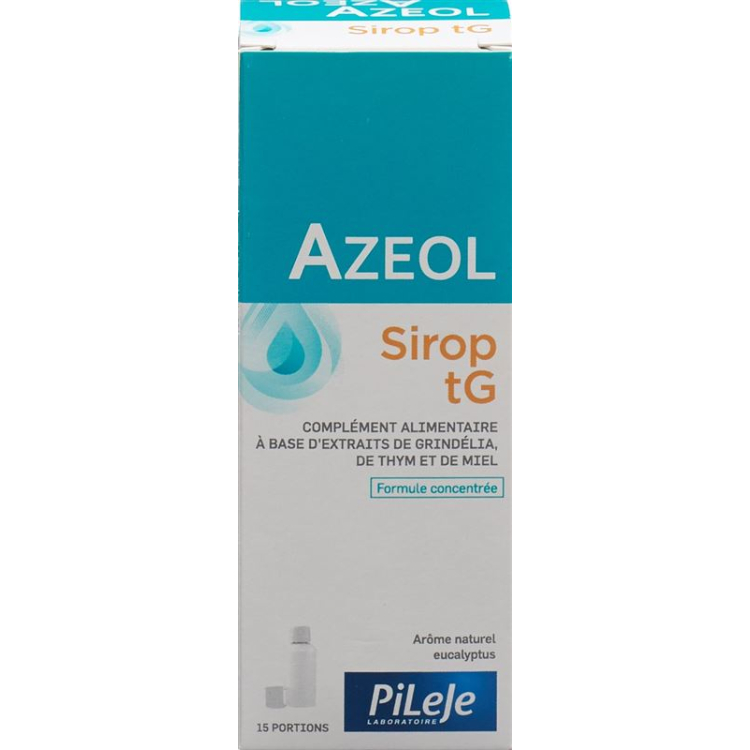 AZEOL Toux Grasse Sirup natürliches Eukalyptus Aroma Fl 75 ml