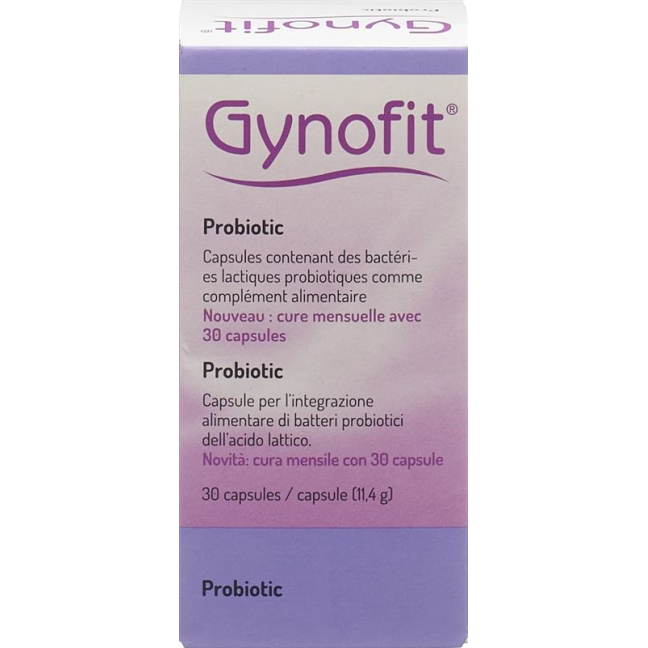 Gynofit Probiotique Kaps Ds 30 Stk