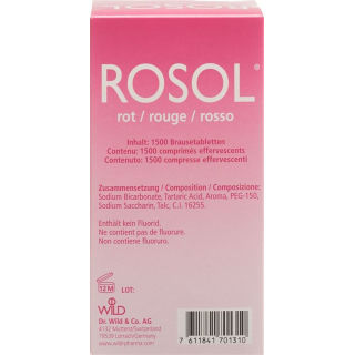 Rosol effervescent tablets 150 pcs