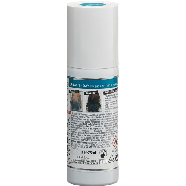 Spray COLOVISTA 7 teal 75 ml