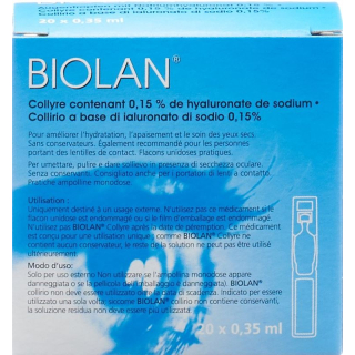 Biolan Gtt Opht 20 Monodose 0.35 ml