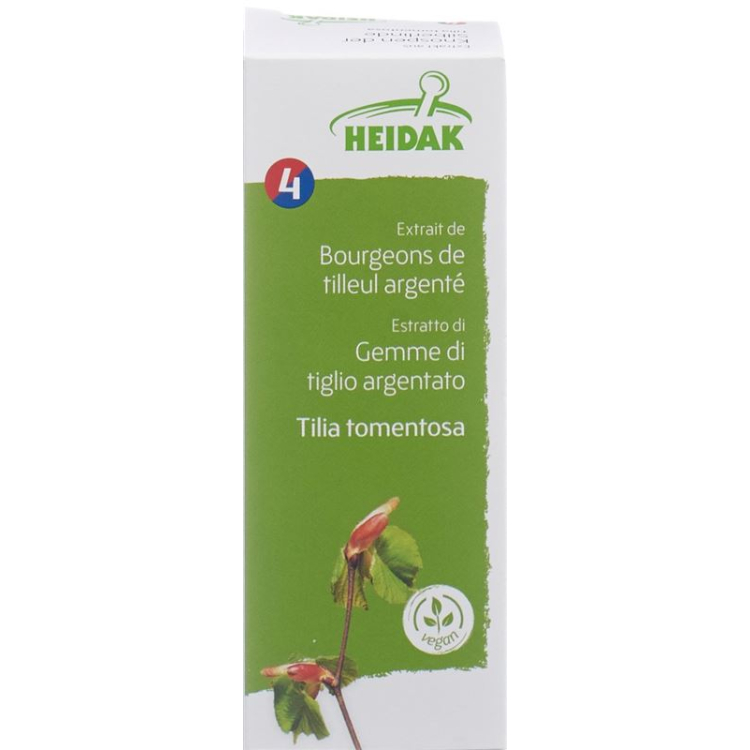 HEIDAK bud silver lime Tilia tom glycerol maceration Fl 500 ml