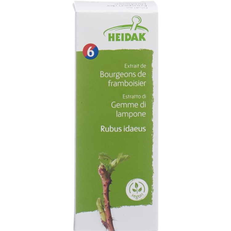 HEIDAK bud raspberry Rubus idaeus glycerol maceration Fl 500 ml