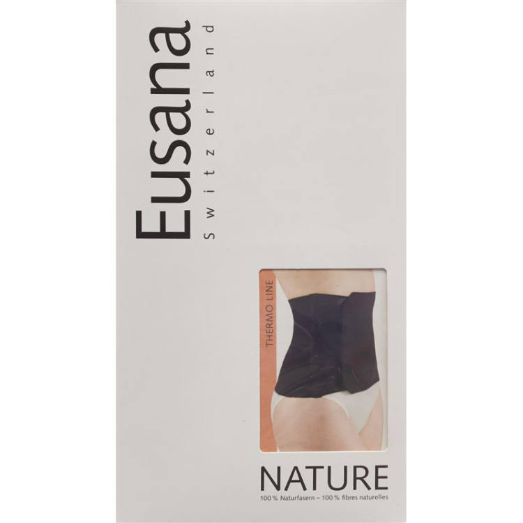 Scaldarene Eusana con chiusura in velcro L nero