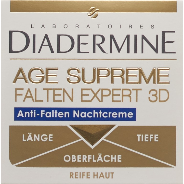 DIADERMINE Wrinkle Expert Gece Bakımı 3D 50 ml