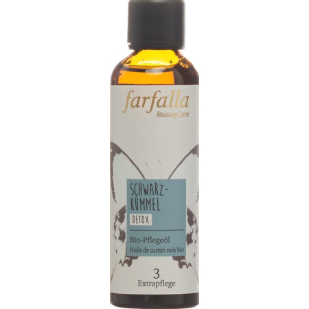 farfalla organic bath oil Black Cumin 500 ml