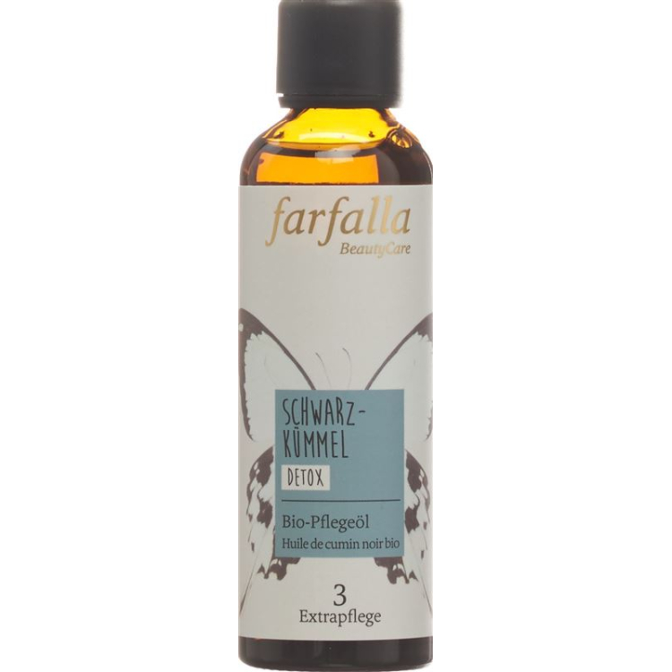 farfalla organic bath oil Black Cumin 500 ml