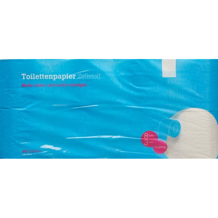 Funny toiletpapierpulp 3-laags 250 vel rol 8 st