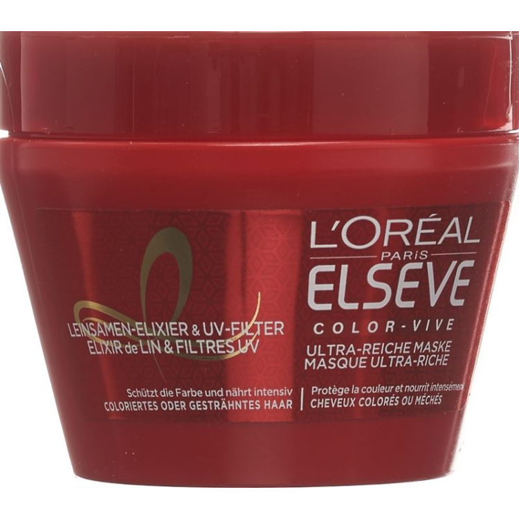 Máscara protetora Elseve Color Vive 300 ml