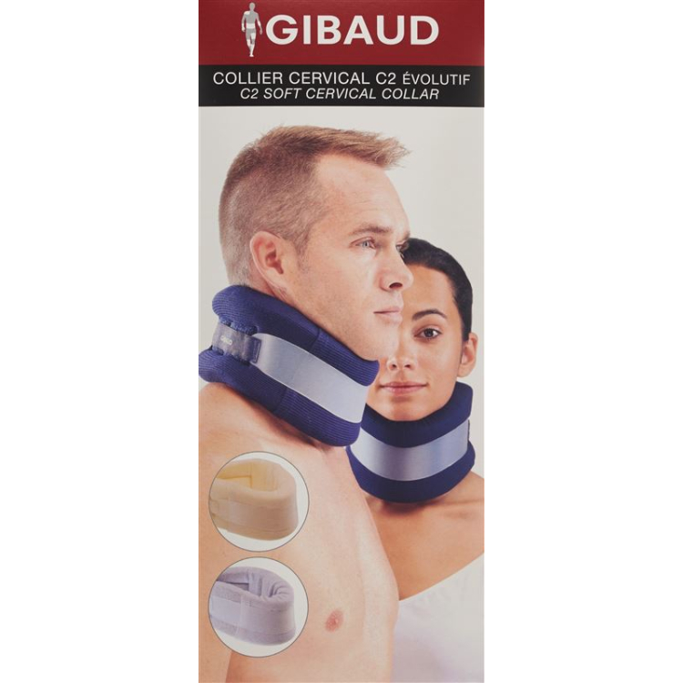 GIBAUD cervical brace C2 8.5cm Gr1 29-34cm ពង្រឹង