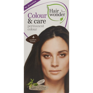 HENNA Hair Wonder Color & Care 4 marrom