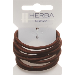 Herba hair tie 5cm brown 5 pcs