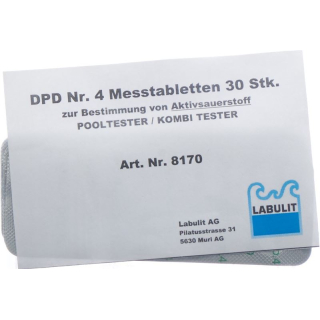 Tabletka zamienna do testera basenowego Labulit DPD Nr4 30szt