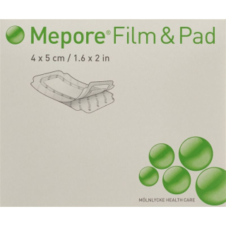Mepore Film & Pad 4x5cm 5 kos