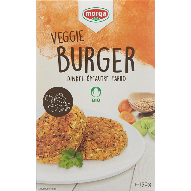 Morga Dinkelburger ekologiškas pumpuras 150 g