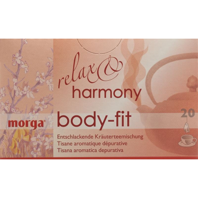 Morga relax and harmony body fit tee bag 20 pcs