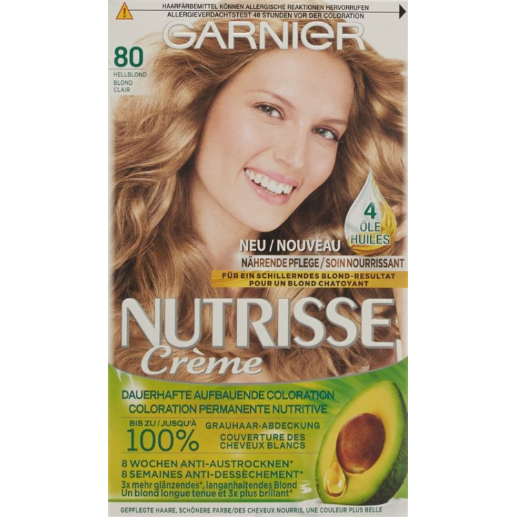 NUTRISSE Masque Couleur Nourrissant 80 blond vanille