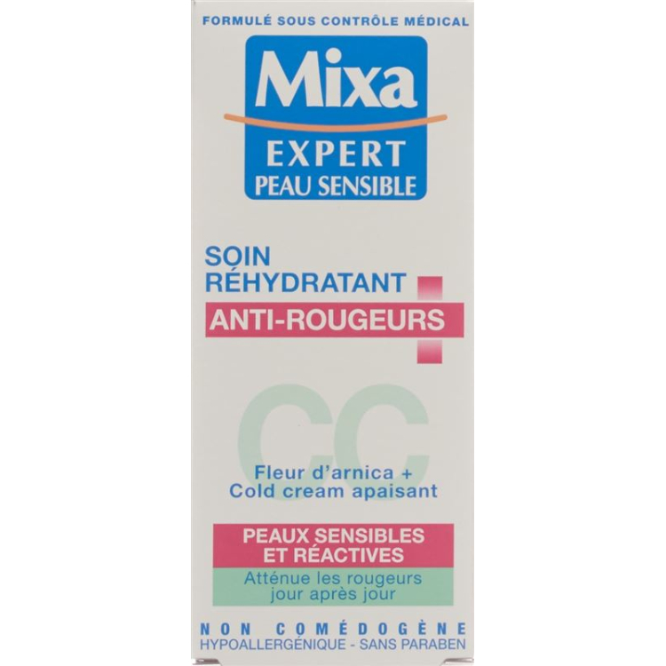 Mixa soin réhydratant cc crème Tb 50 ml