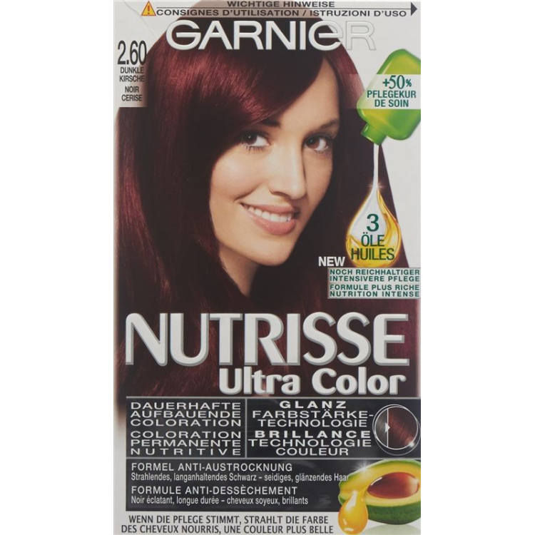 Nutrisse Ultra Color 2.60 чорна вишня