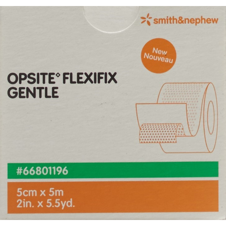 OPSITE FLEXIFIX GENTLE フィルム包帯 5cm×5m