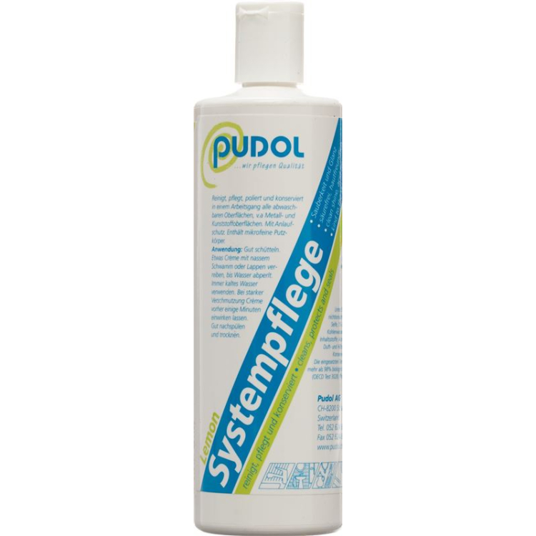 Pudol system care citronflaske 400 g