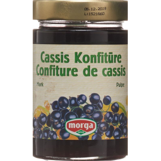 MORGA Cassis Marque Confiture 350 g