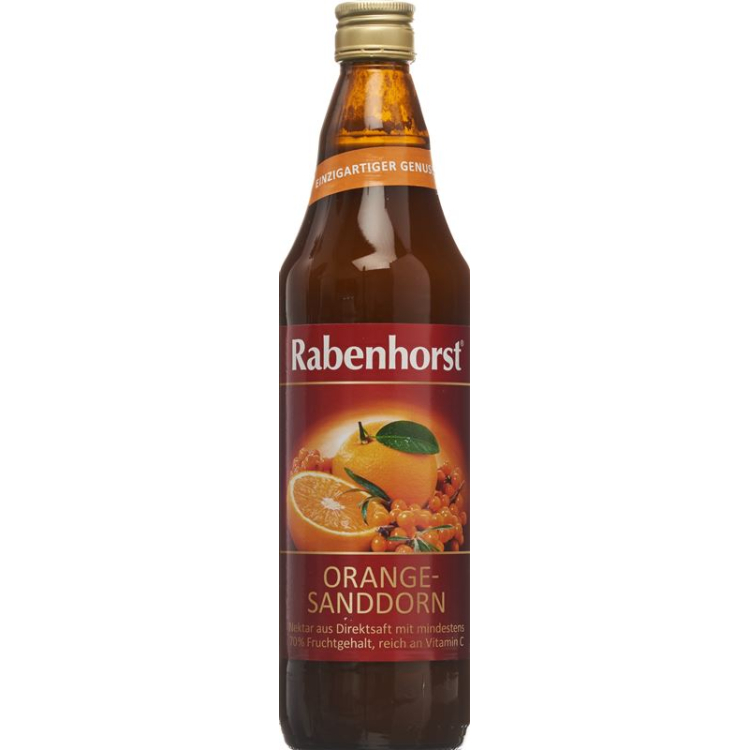 Rabenhorst Nettare di olivello spinoso all'arancia 750 ml