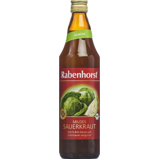 Rabenhorst suco de chucrute orgânico 750 ml