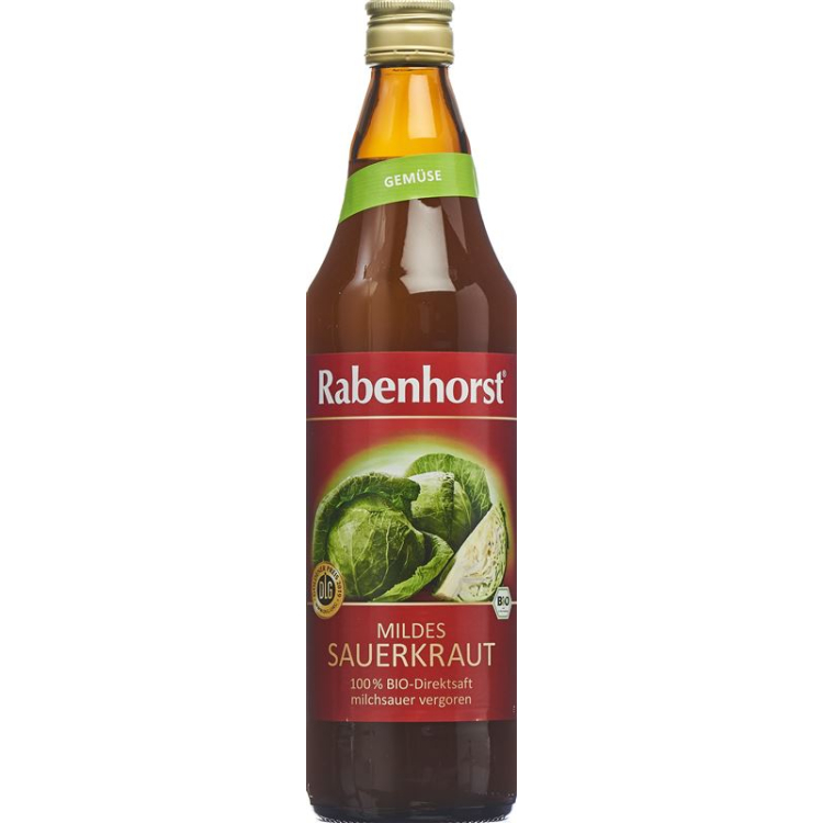 Rabenhorst luomu hapankaalimehu 750 ml